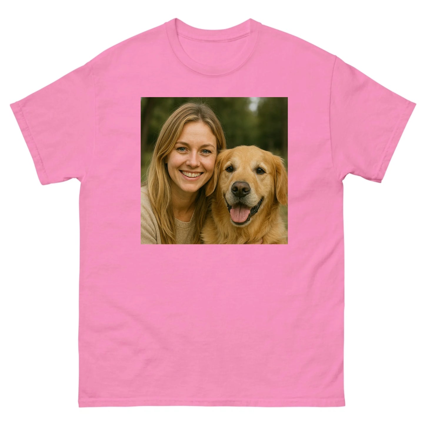 Gepersonaliseerd T-shirt met eigen foto