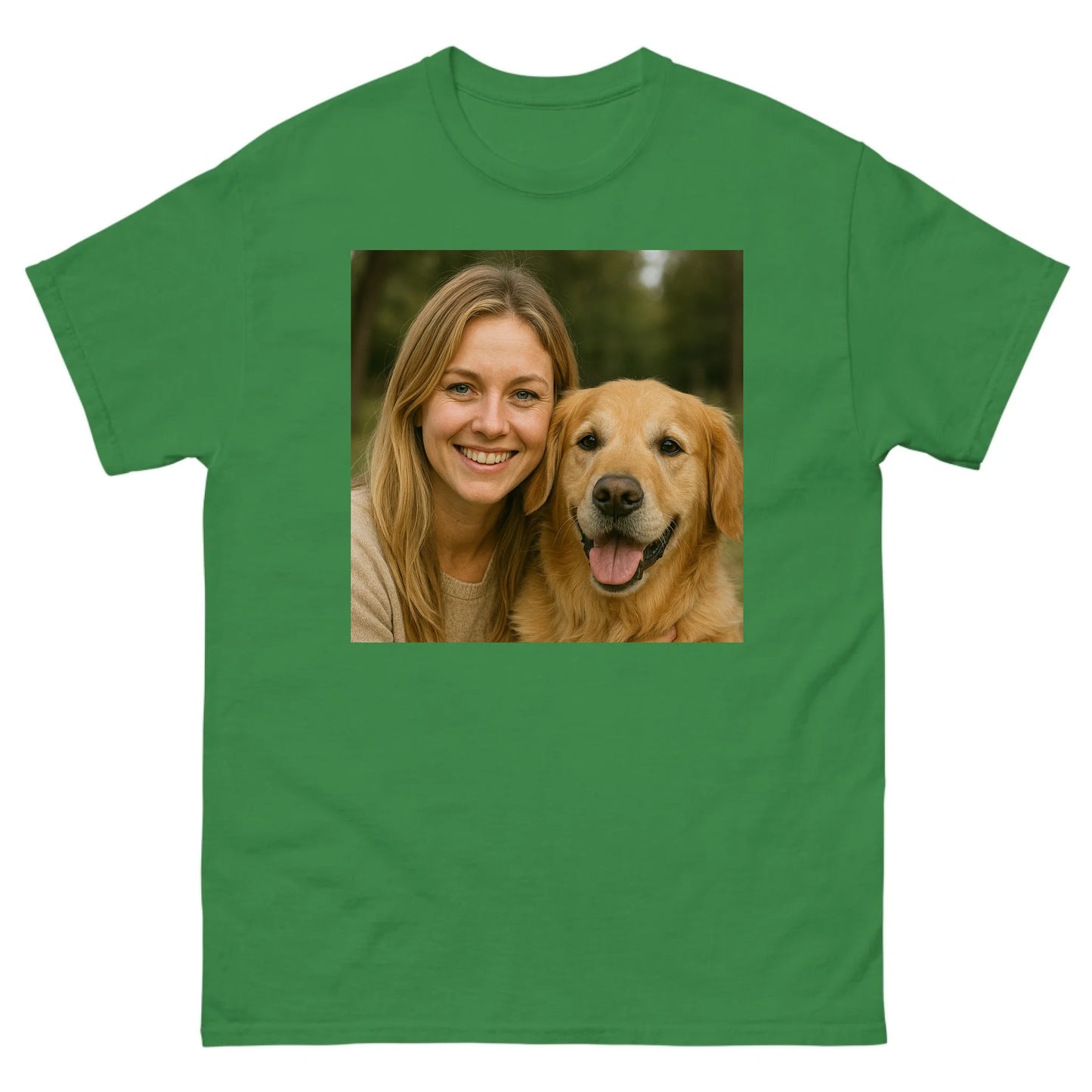 Gepersonaliseerd T-shirt met eigen foto