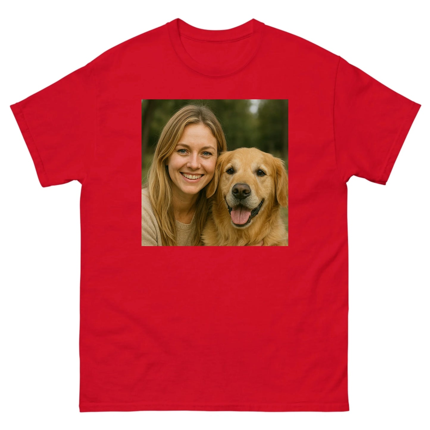 Gepersonaliseerd T-shirt met eigen foto