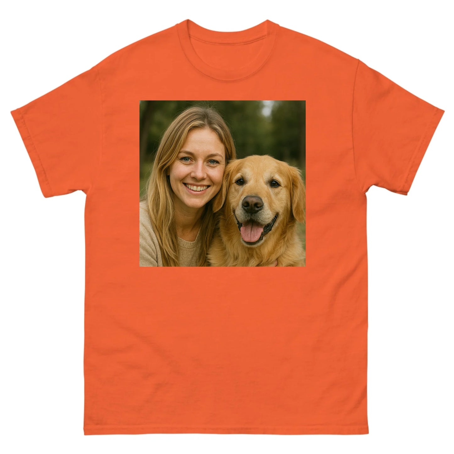 Gepersonaliseerd T-shirt met eigen foto