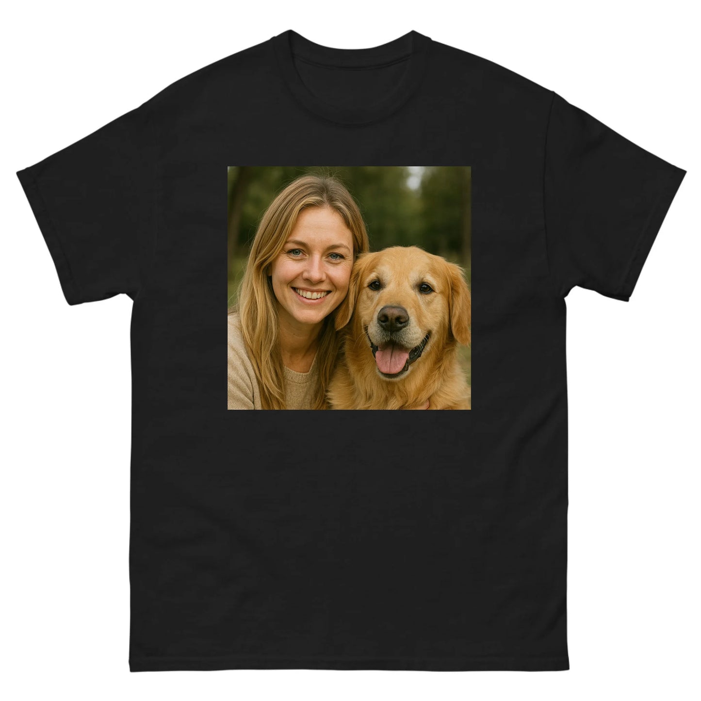 Personalisiertes T-Shirt mit Ihrem eigenen Foto