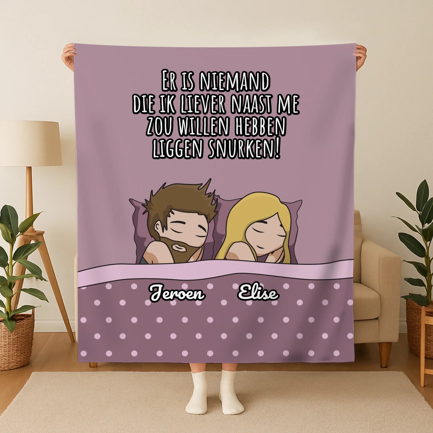 Gepersonaliseerde deken