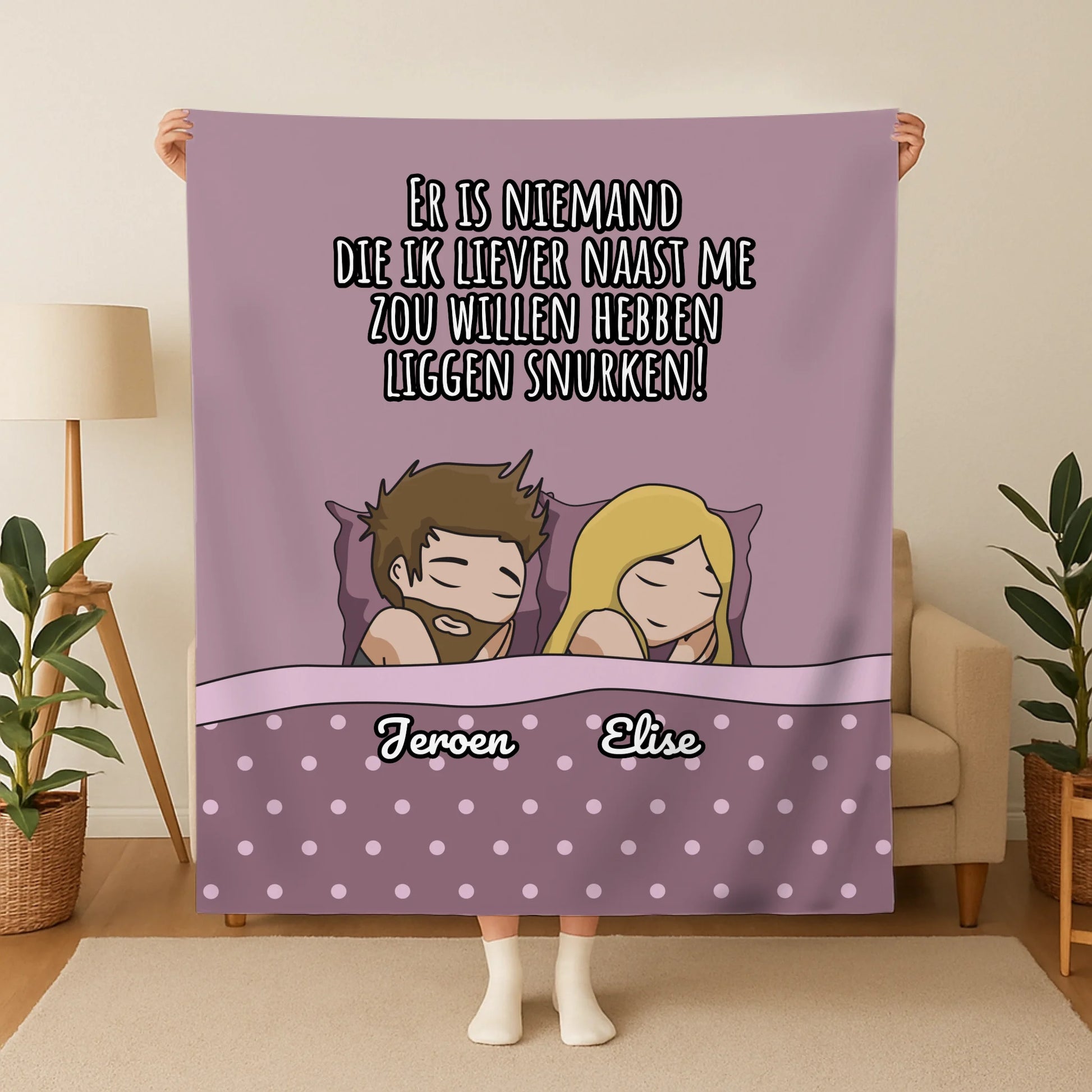 Gepersonaliseerde deken
