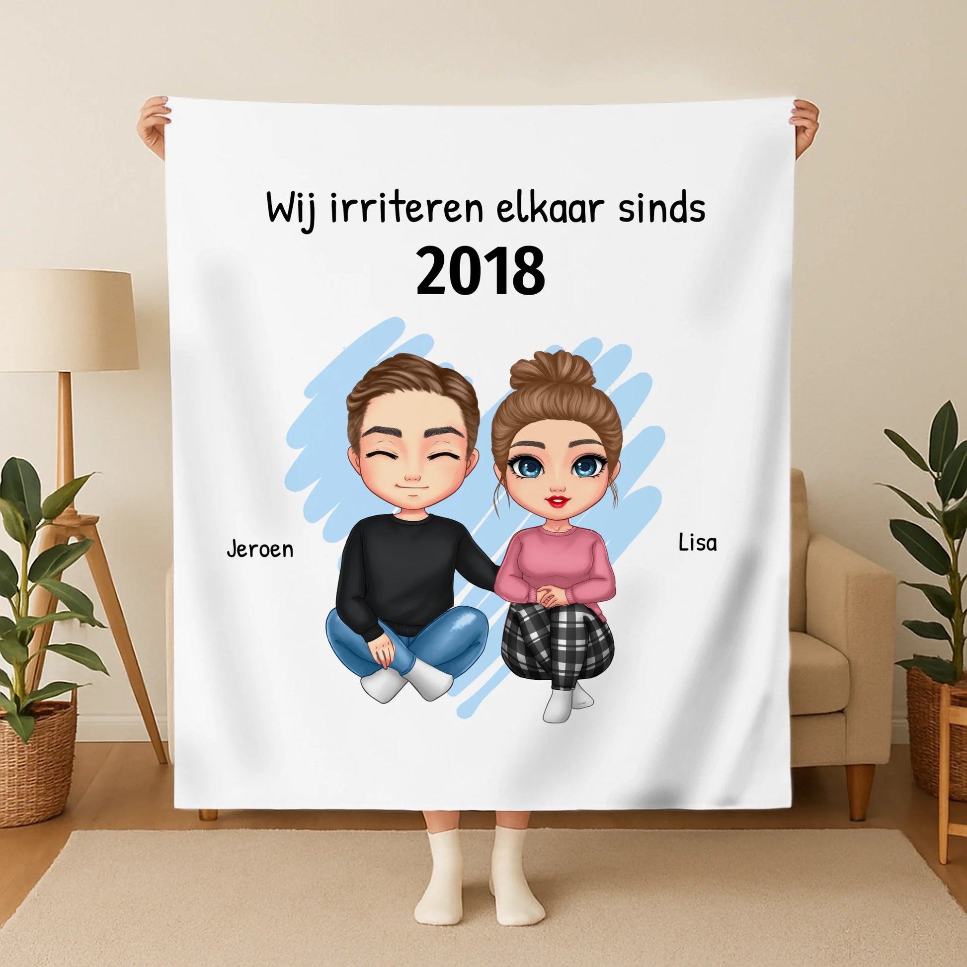 Gepersonaliseerde deken