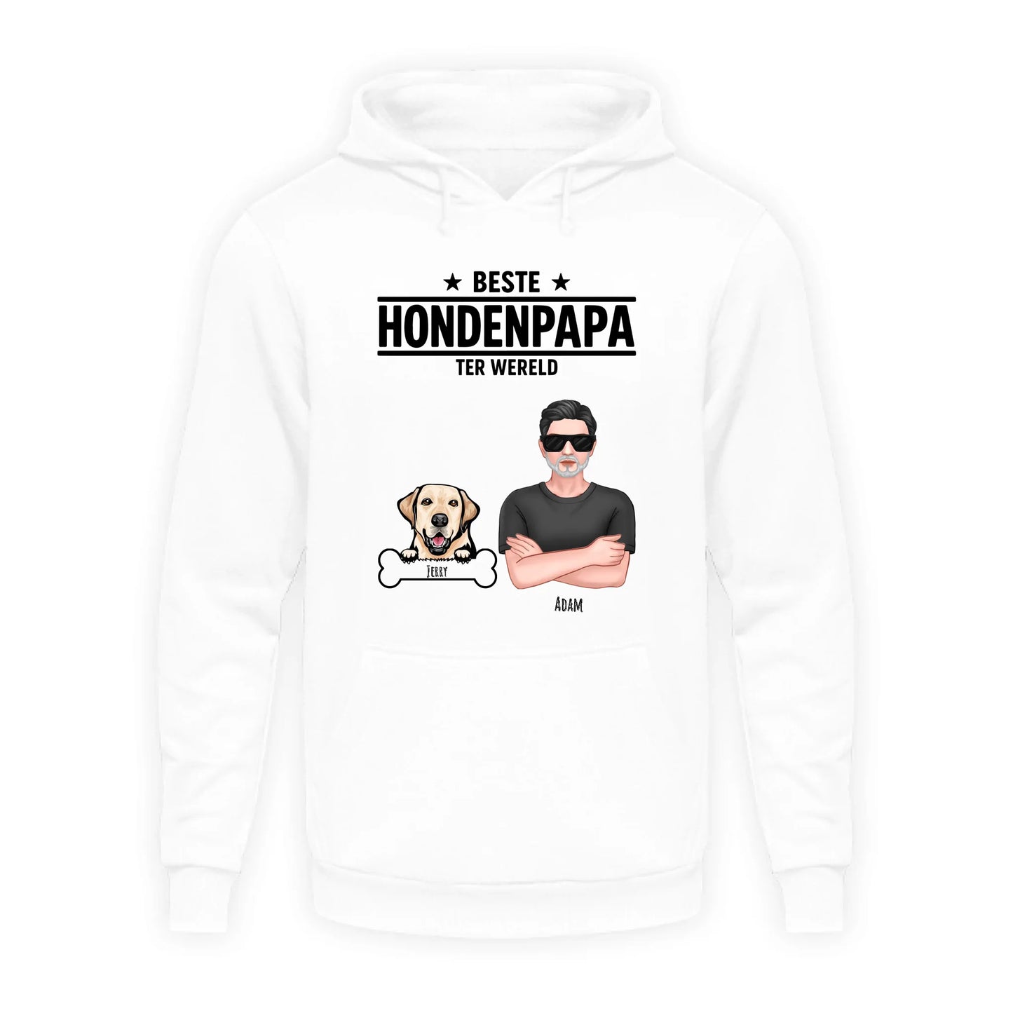 Unisex Hoodie Wit