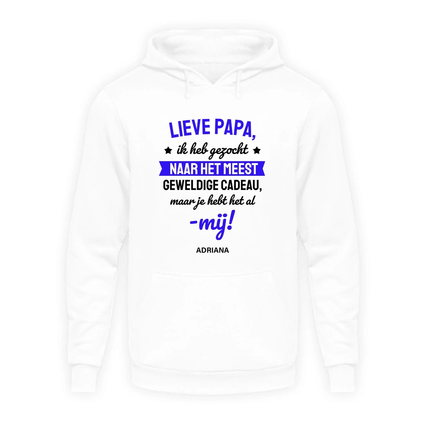 Unisex Hoodie Wit
