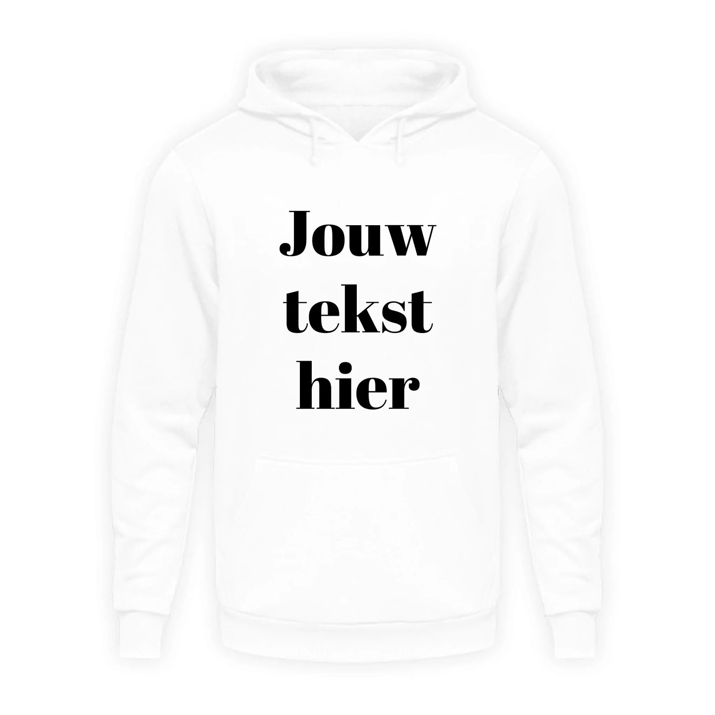 Unisex Hoodie Wit