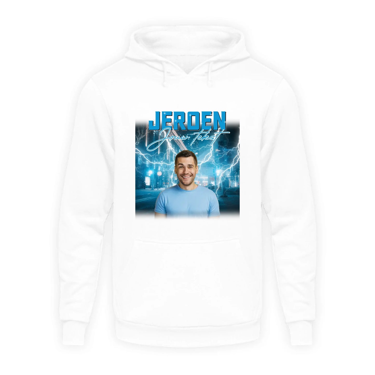 Unisex Hoodie Wit