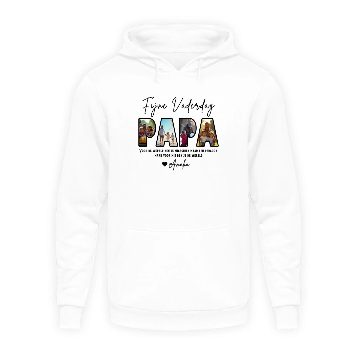 Unisex Hoodie Wit