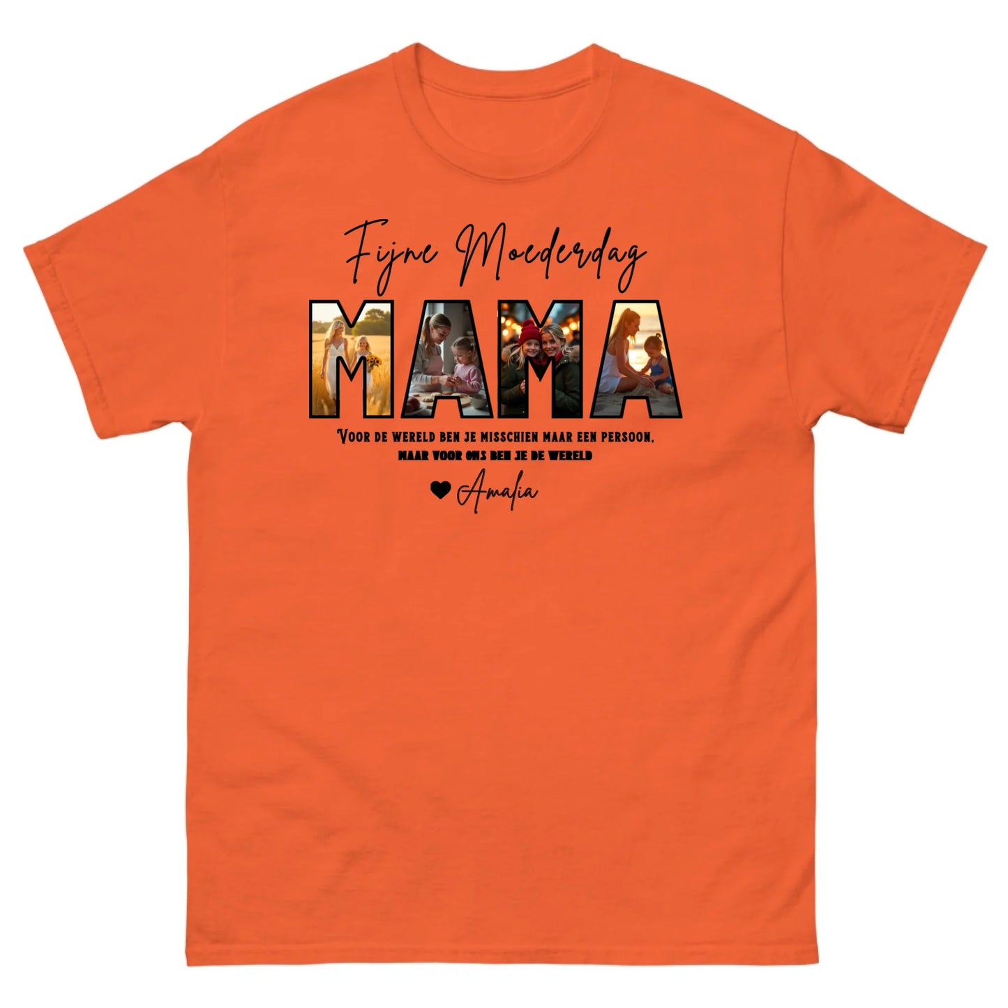 Gepersonaliseerd T-shirt - Fijne Moederdag