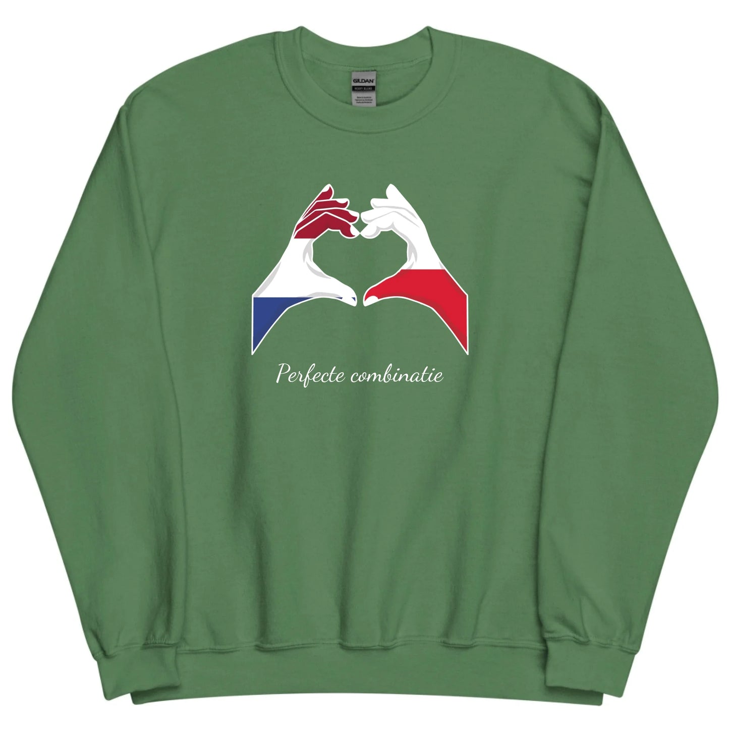 Gepersonaliseerde sweater met vlaggen handen - Geweldige mix