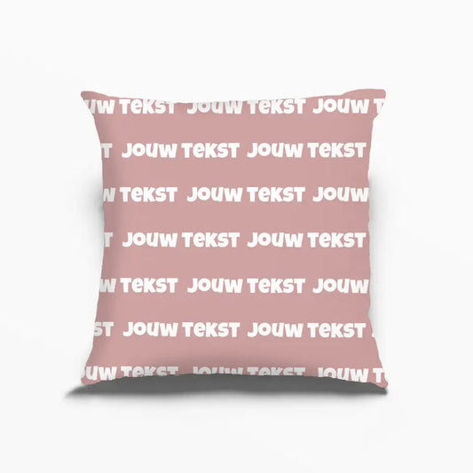 Gepersonaliseerd kussensloop met naam