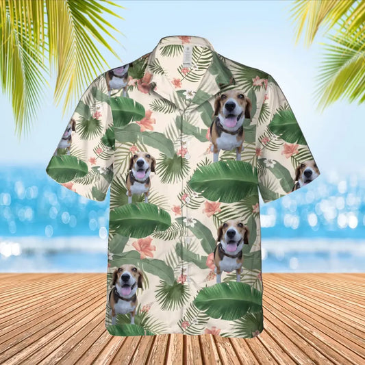 Gepersonaliseerd Hawaii shirt met je eigen huisdier