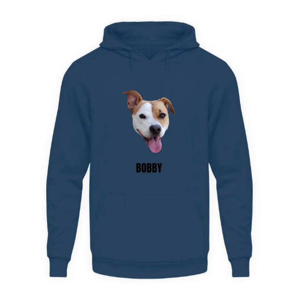 Gepersonaliseerde hoodie - Uitgeknipt huisdier - Voeg je eigen foto en tekst toe