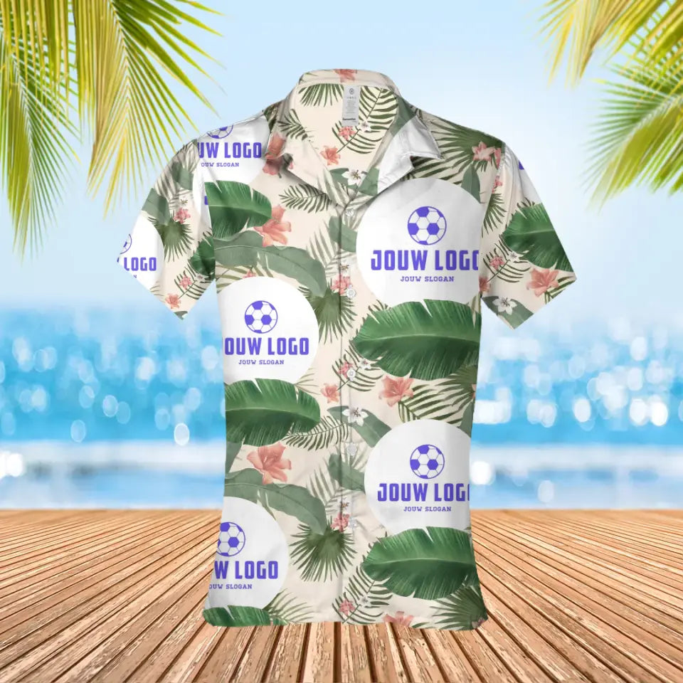 Hawaii shirt met eigen logo van je bedrijf of vereniging