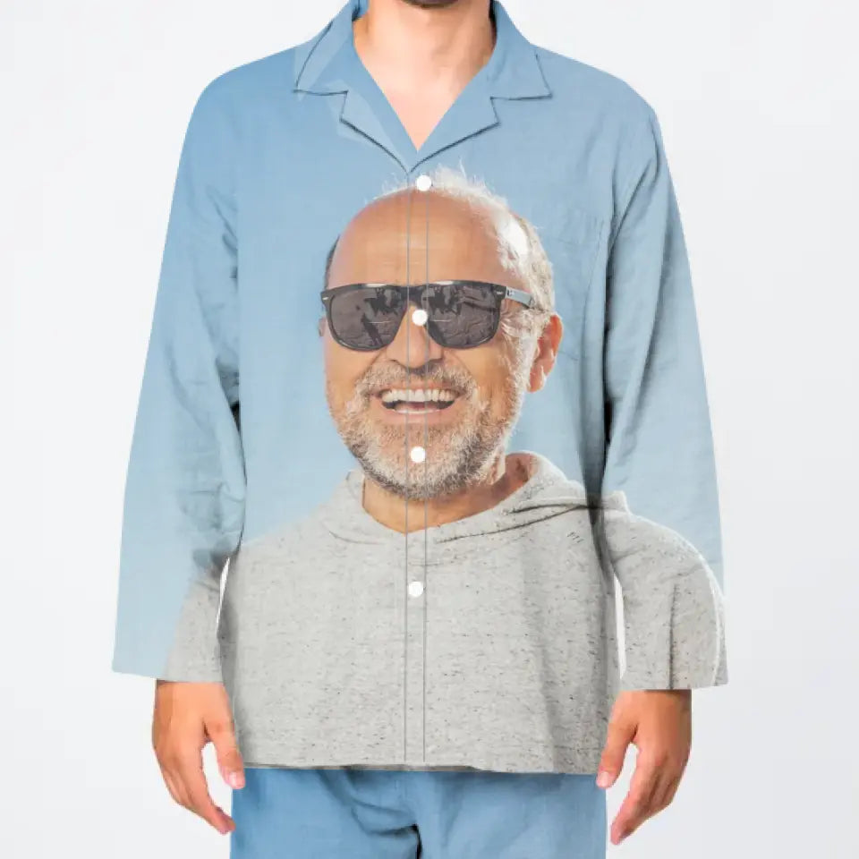 Gepersonaliseerde pyjama met eigen foto