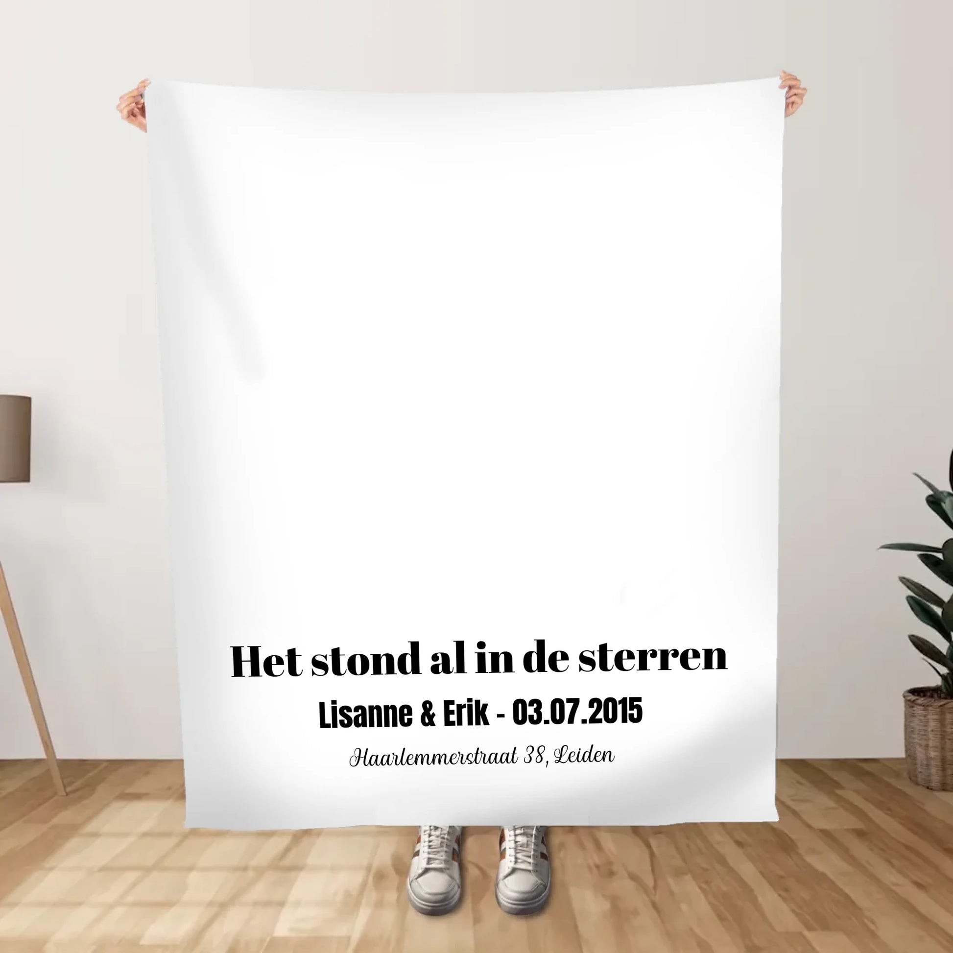 Gepersonaliseerde deken