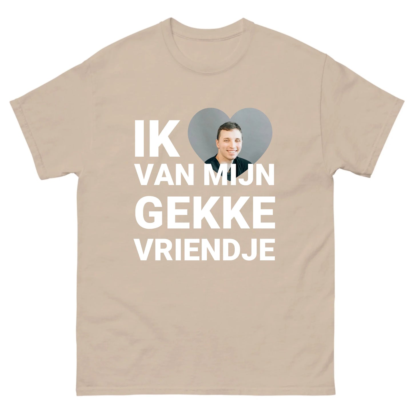 Gepersonaliseerd T-shirt - Ik hou van mijn gekke vriendje