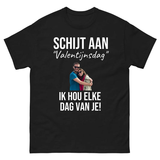 Gepersonaliseerd Valentijnsdag T-shirt