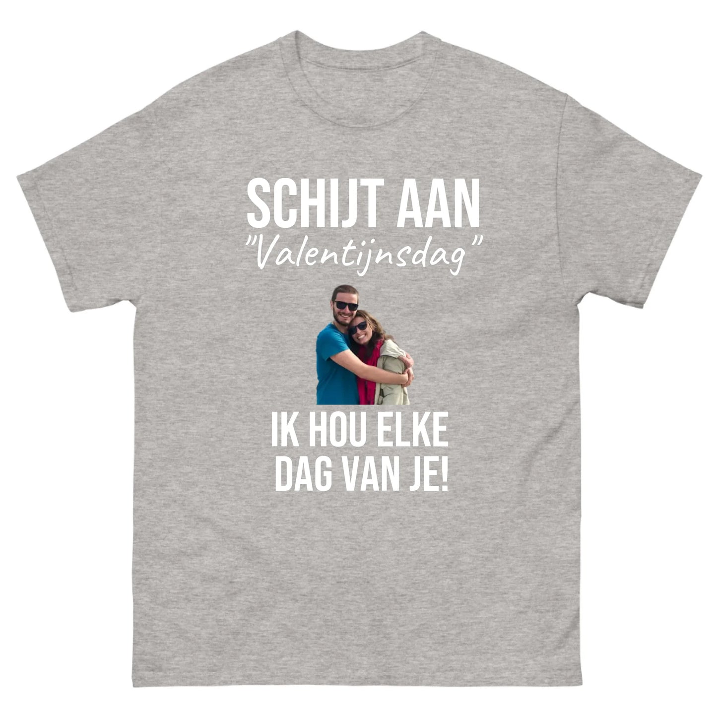 Gepersonaliseerd Valentijnsdag T-shirt