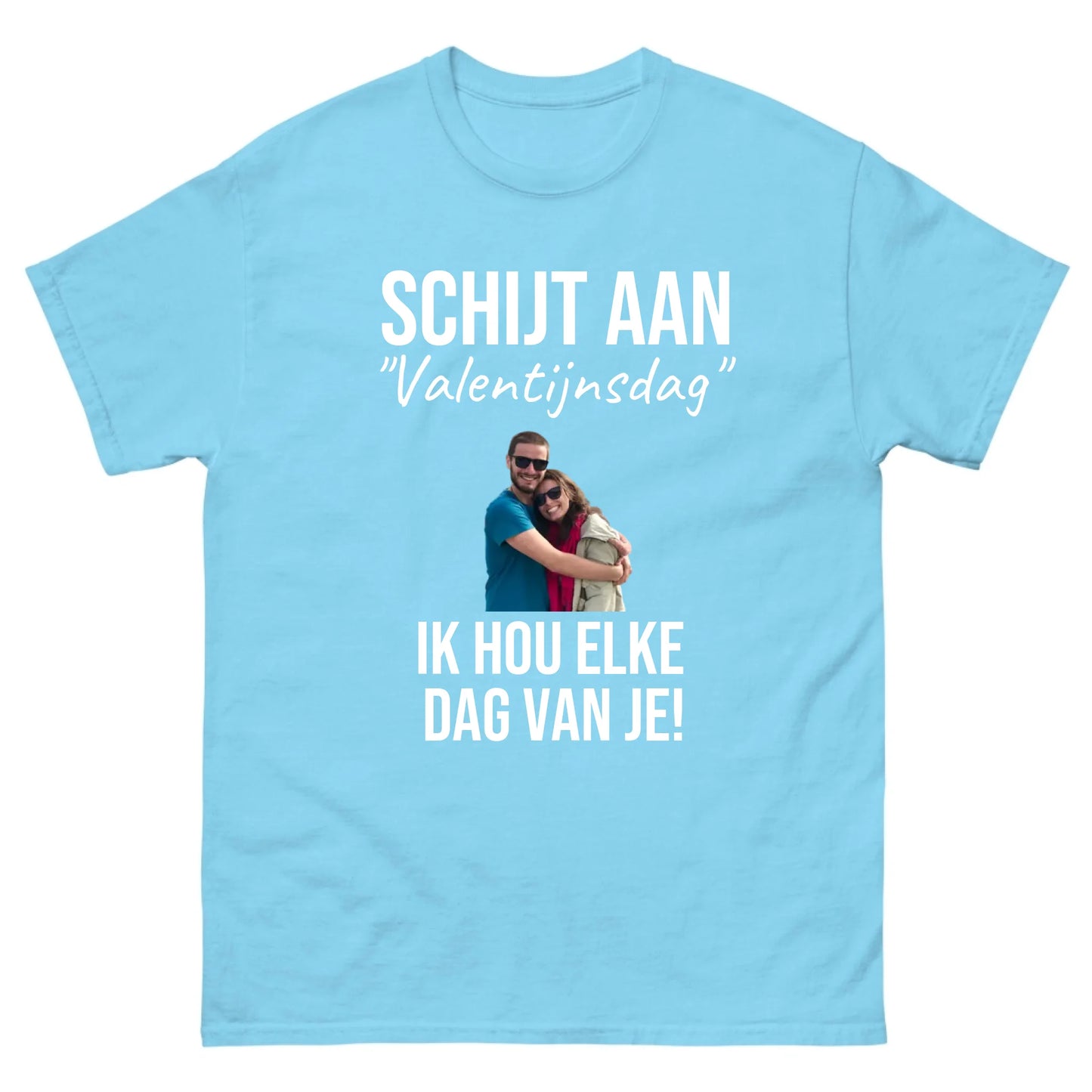 Gepersonaliseerd Valentijnsdag T-shirt