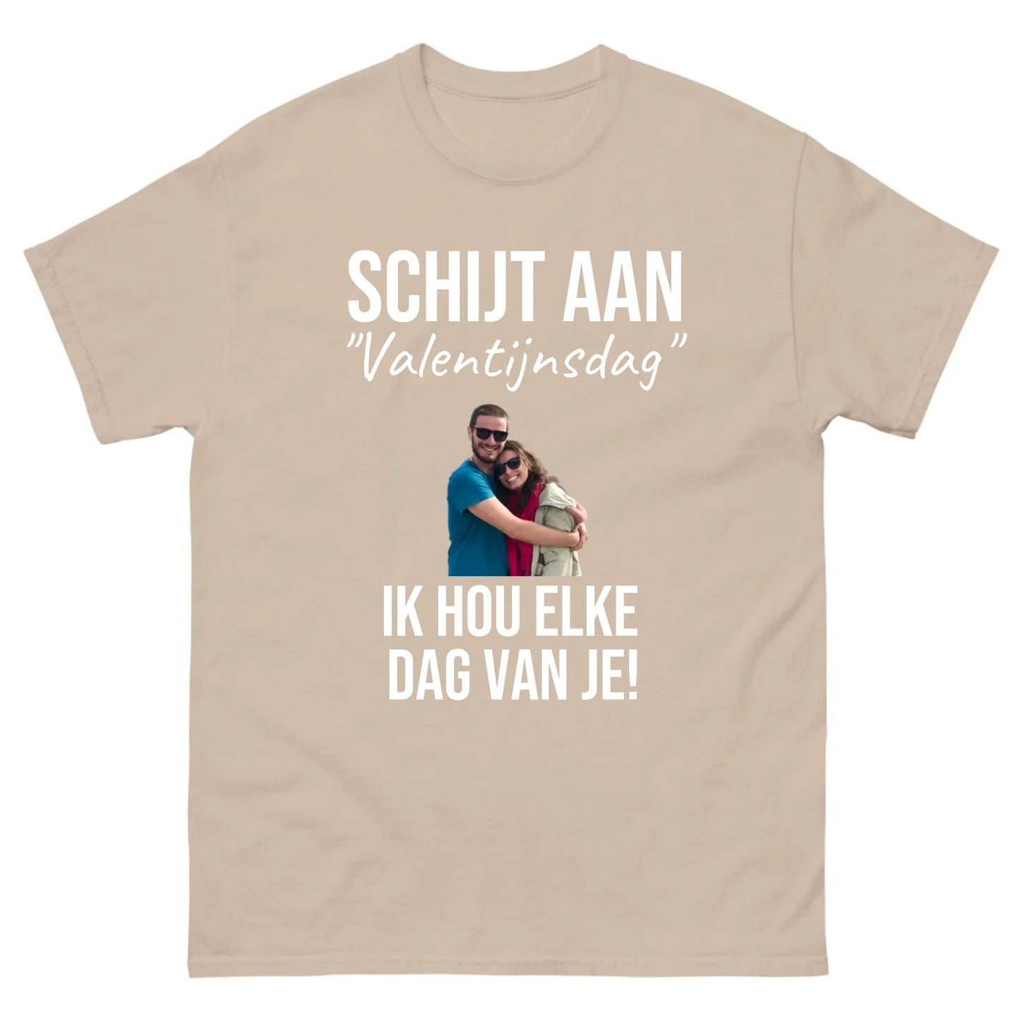 Gepersonaliseerd Valentijnsdag T-shirt