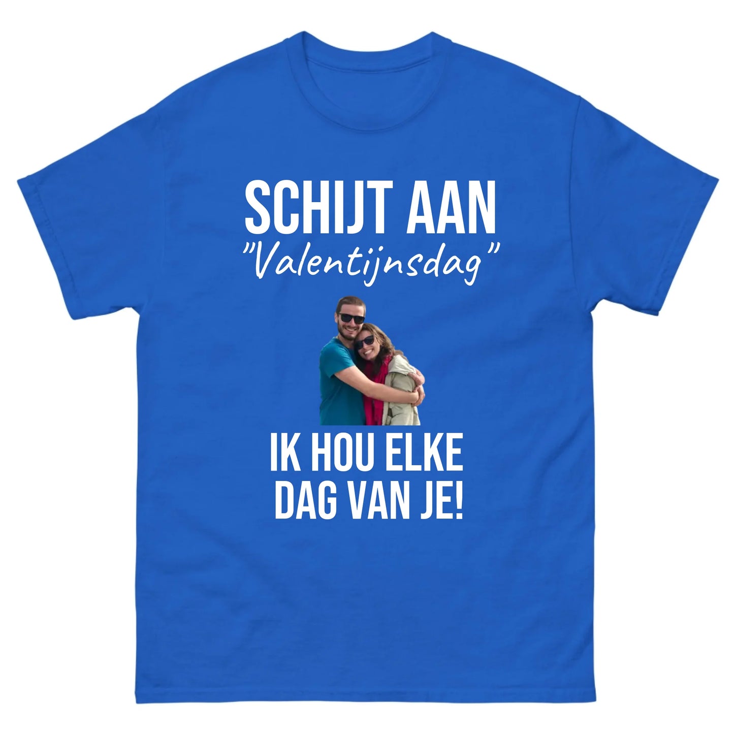 Gepersonaliseerd Valentijnsdag T-shirt