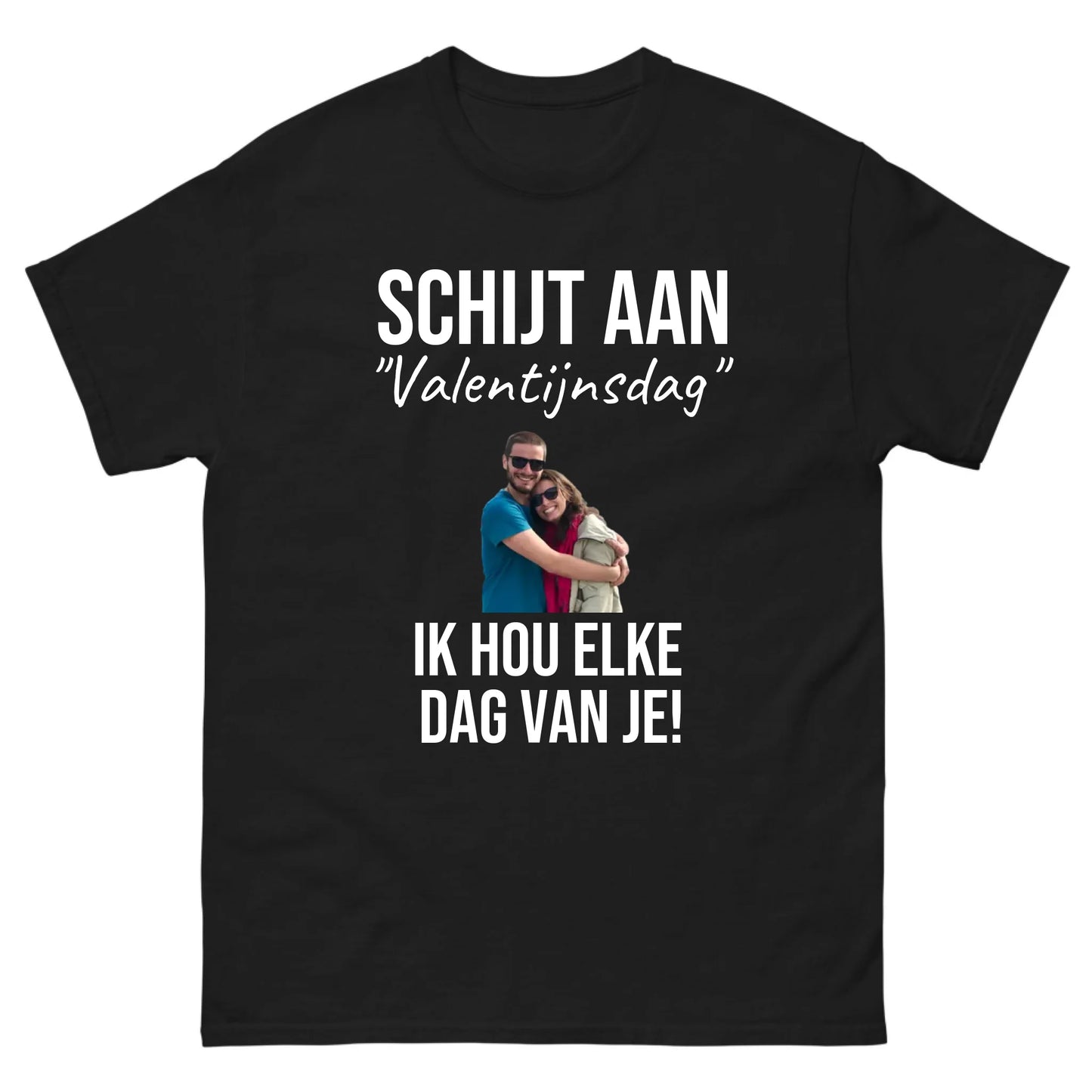 Gepersonaliseerd Valentijnsdag T-shirt