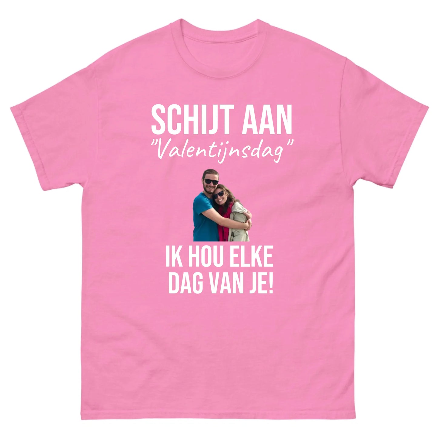 Gepersonaliseerd Valentijnsdag T-shirt