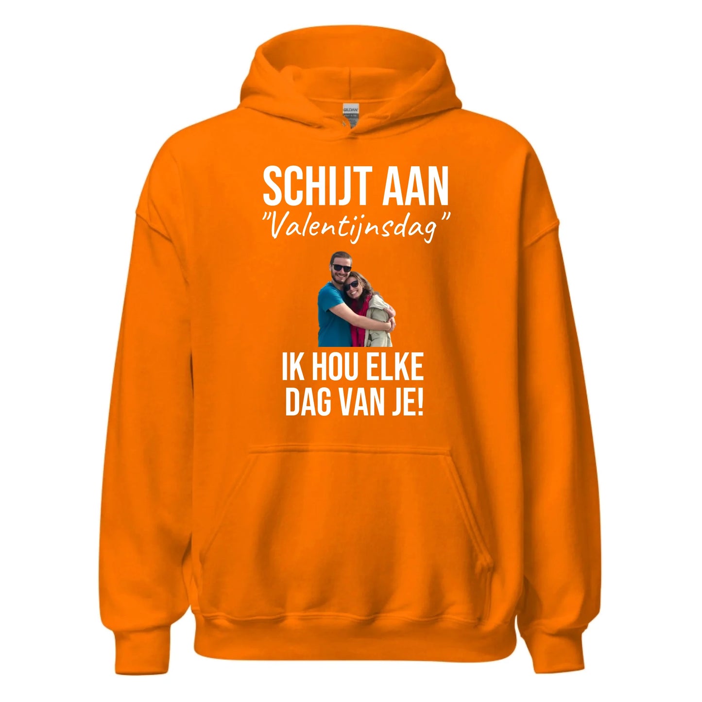 Gepersonaliseerde Valentijnsdag hoodie