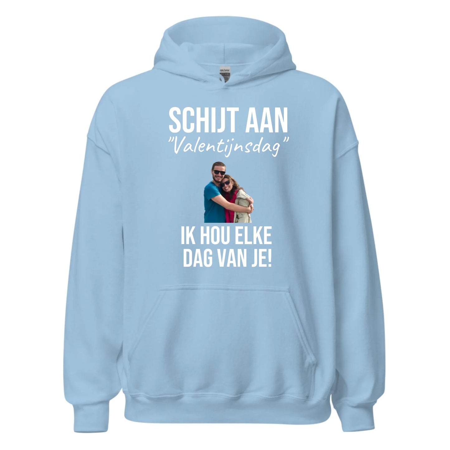 Gepersonaliseerde Valentijnsdag hoodie