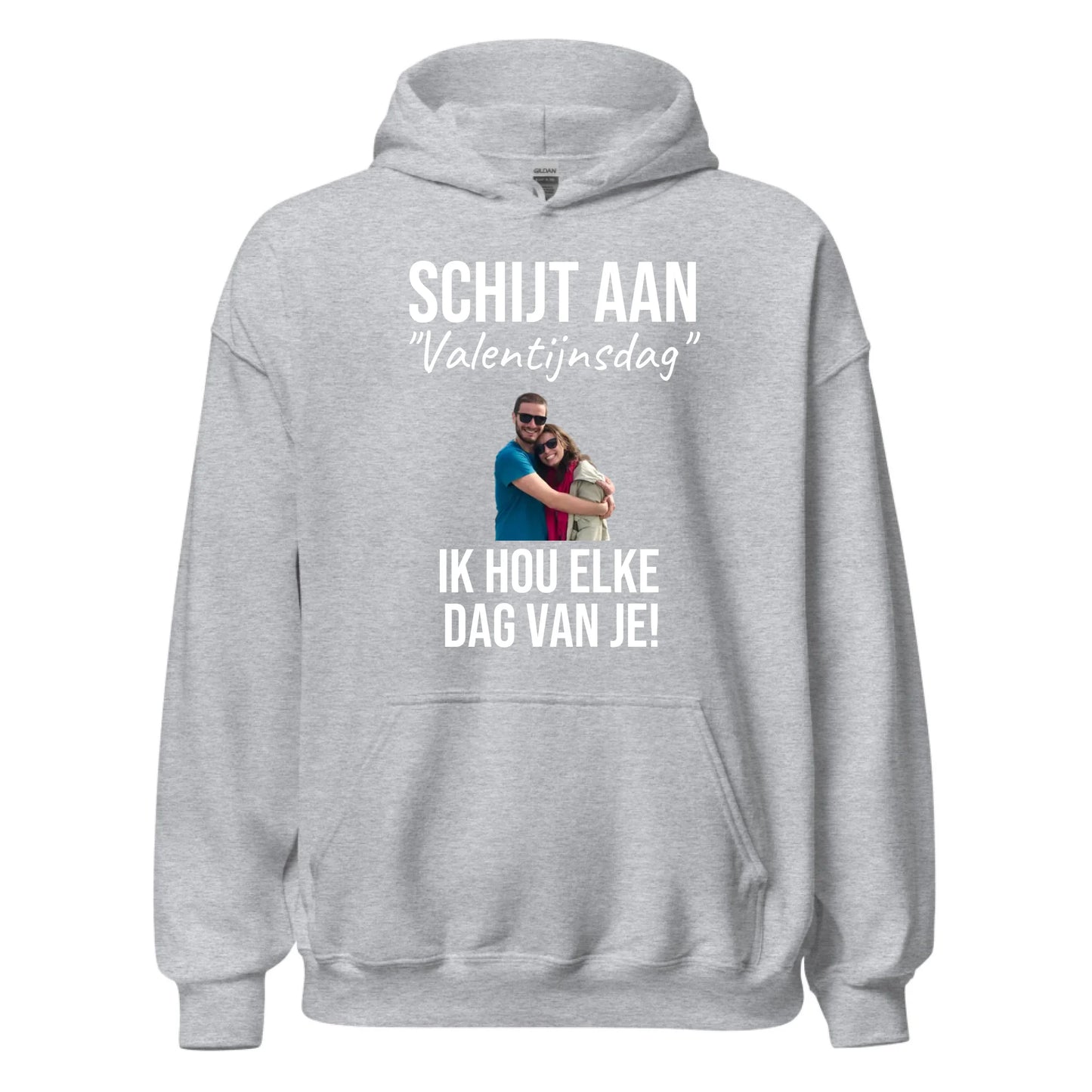 Gepersonaliseerde Valentijnsdag hoodie