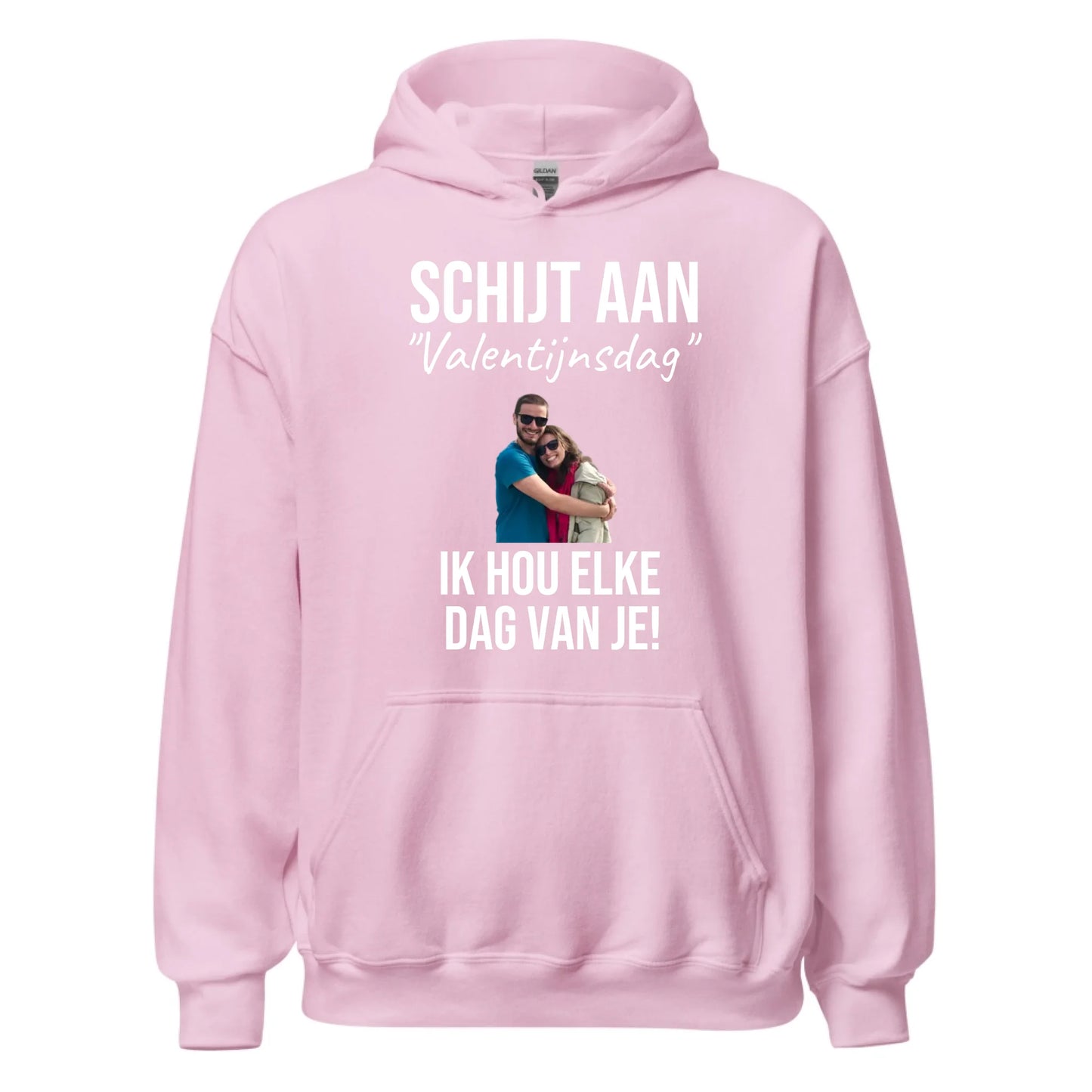 Gepersonaliseerde Valentijnsdag hoodie