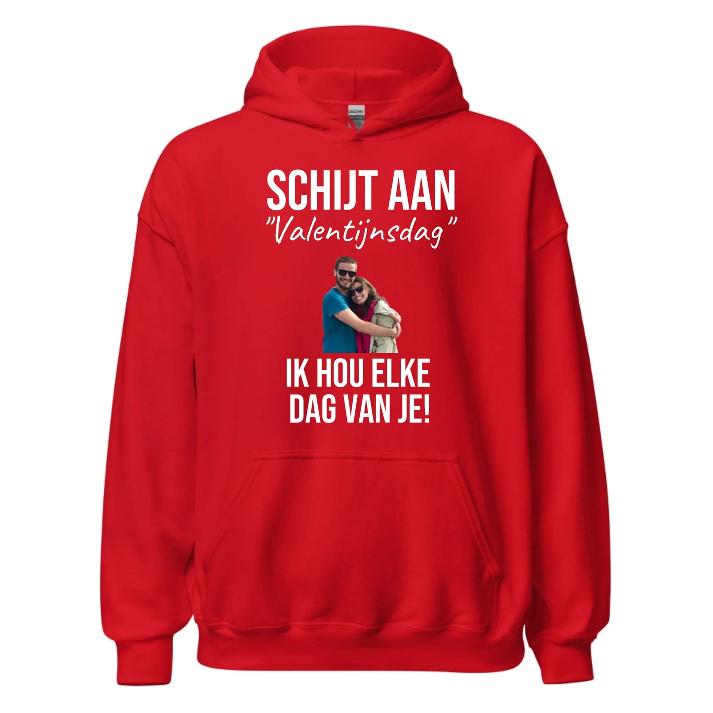 Gepersonaliseerde Valentijnsdag hoodie