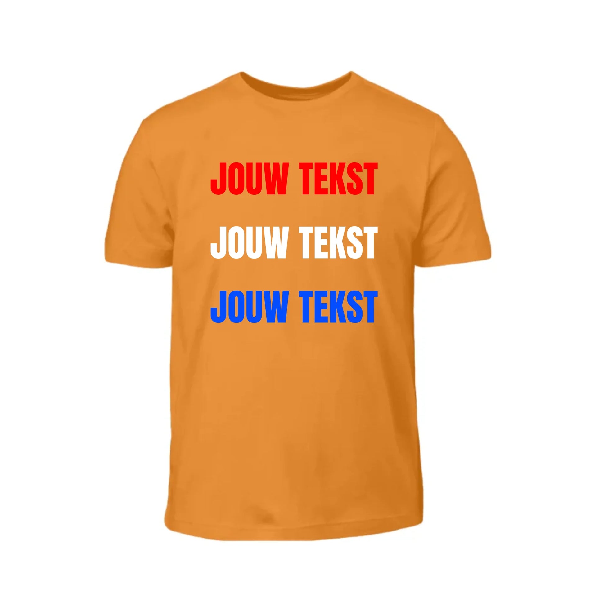 Gepersonaliseerd koningsdag t-shirt kinderen