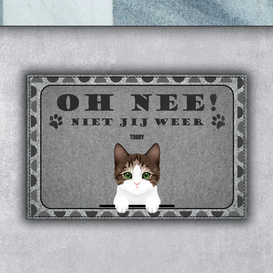 Gepersonaliseerde deurmat