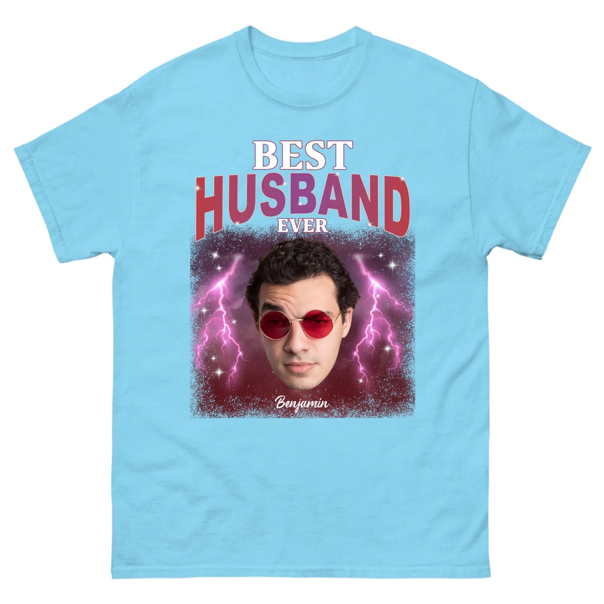 Gepersonaliseerd retro T-shirt - Best person ever - Iedereen Blij