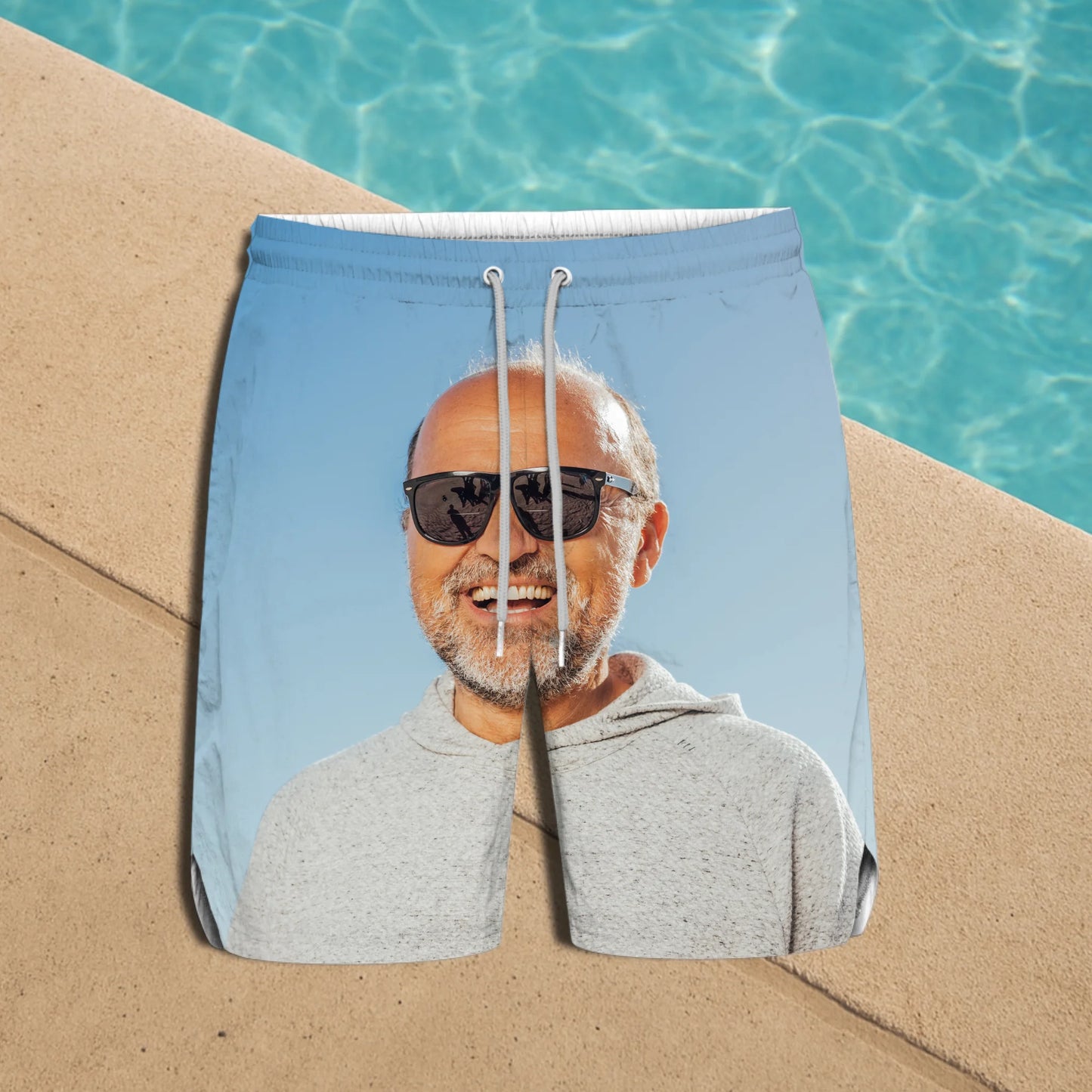 Gepersonaliseerde zwembroek met eigen foto