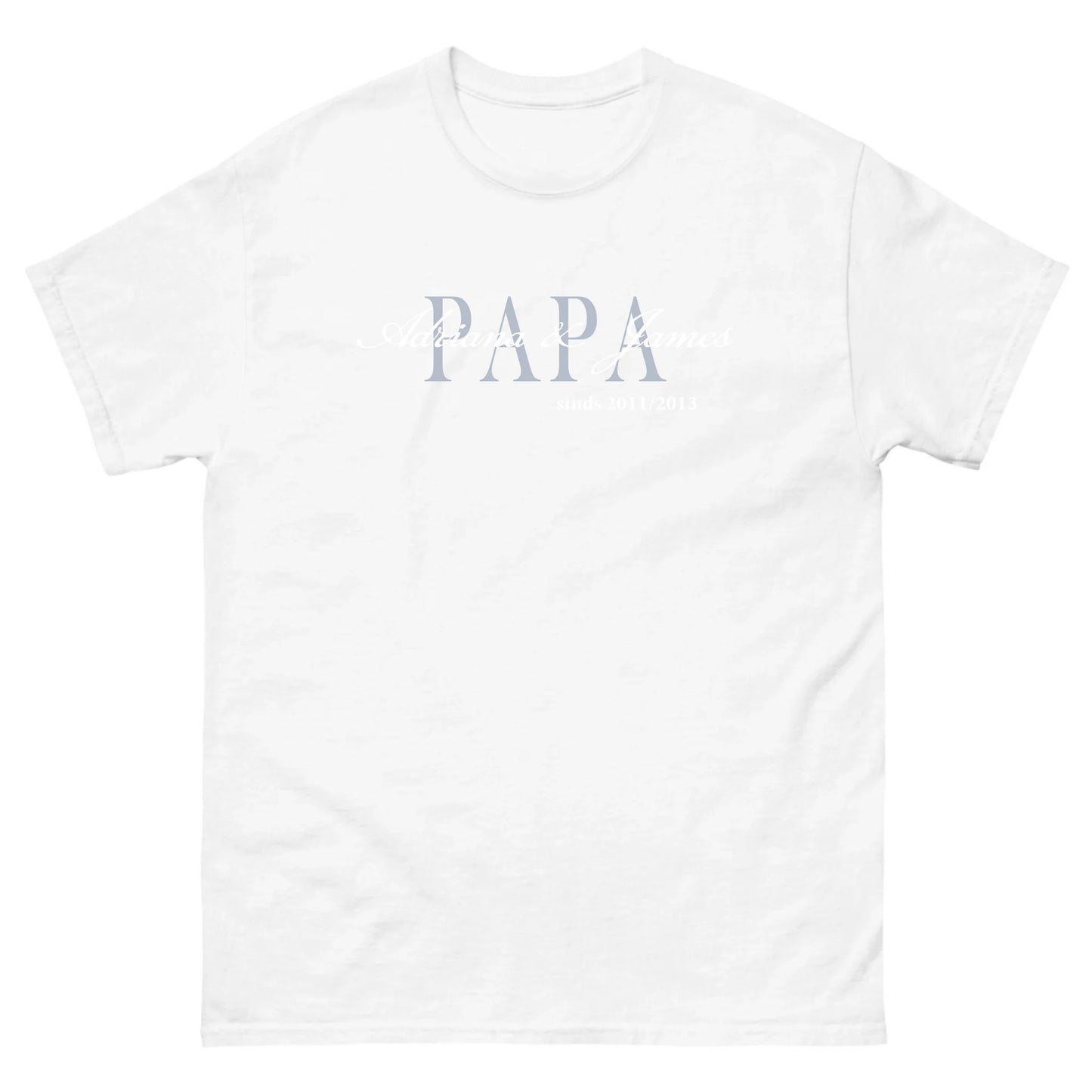 Personalisiertes T-Shirt – Papa