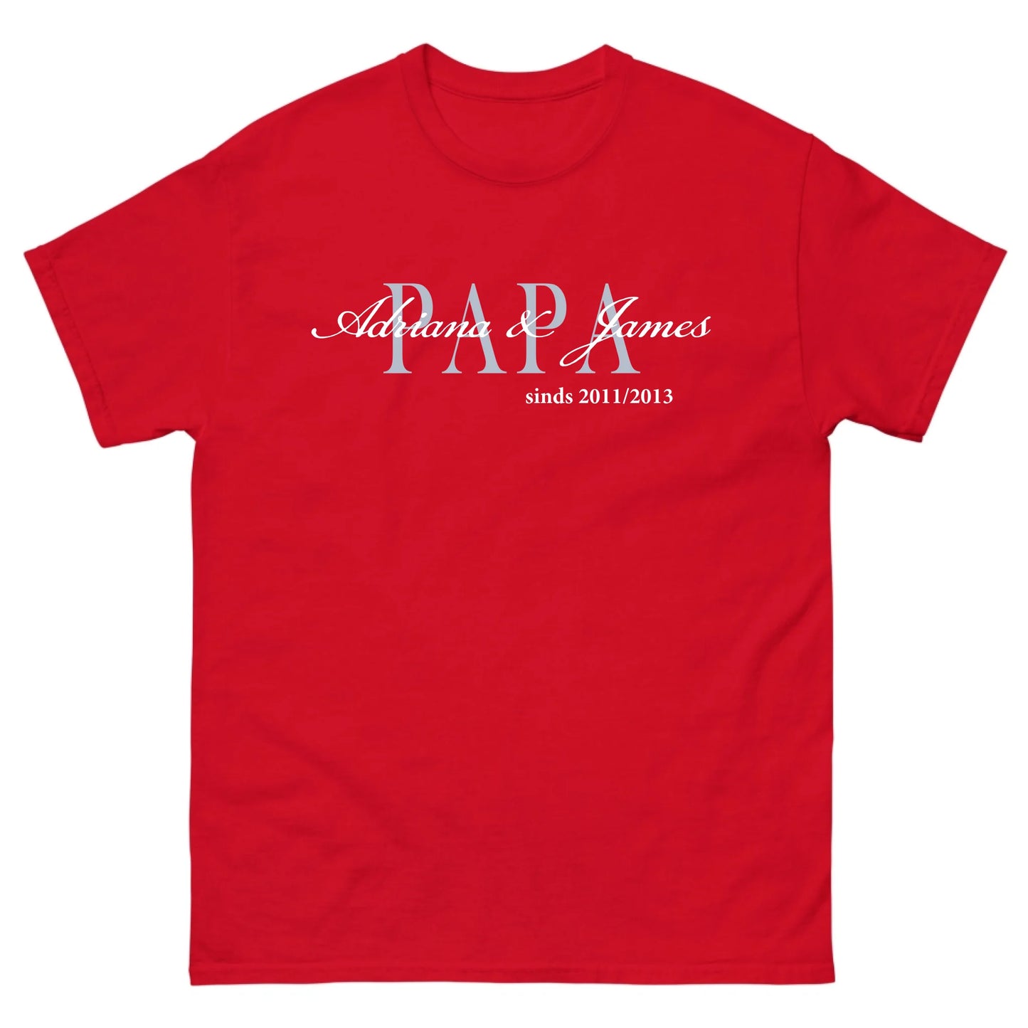 Personalisiertes T-Shirt – Papa