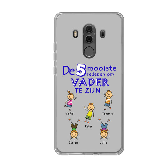 Gepersonaliseerd Huawei telefoonhoesje - De mooiste reden om vader te zijn
