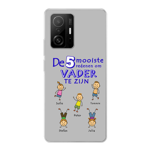 Gepersonaliseerd Xiaomi telefoonhoesje - De mooiste reden om vader te zijn