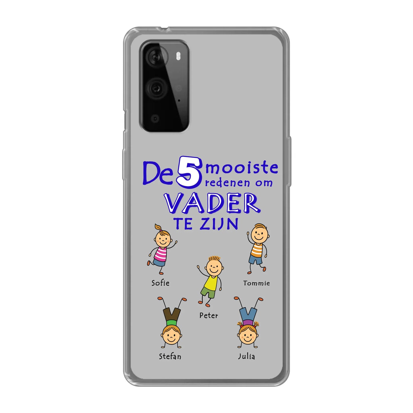 Gepersonaliseerd OnePlus telefoonhoesje - De mooiste reden om vader te zijn
