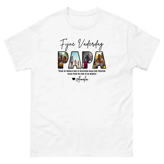 Gepersonaliseerd T-shirt - Fijne Vaderdag