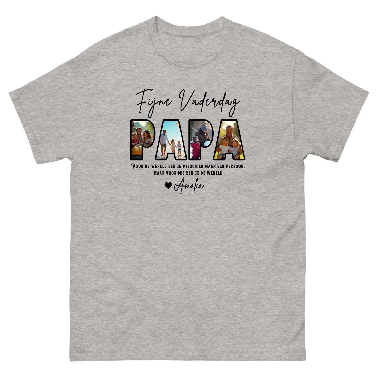 Gepersonaliseerd T-shirt - Fijne Vaderdag