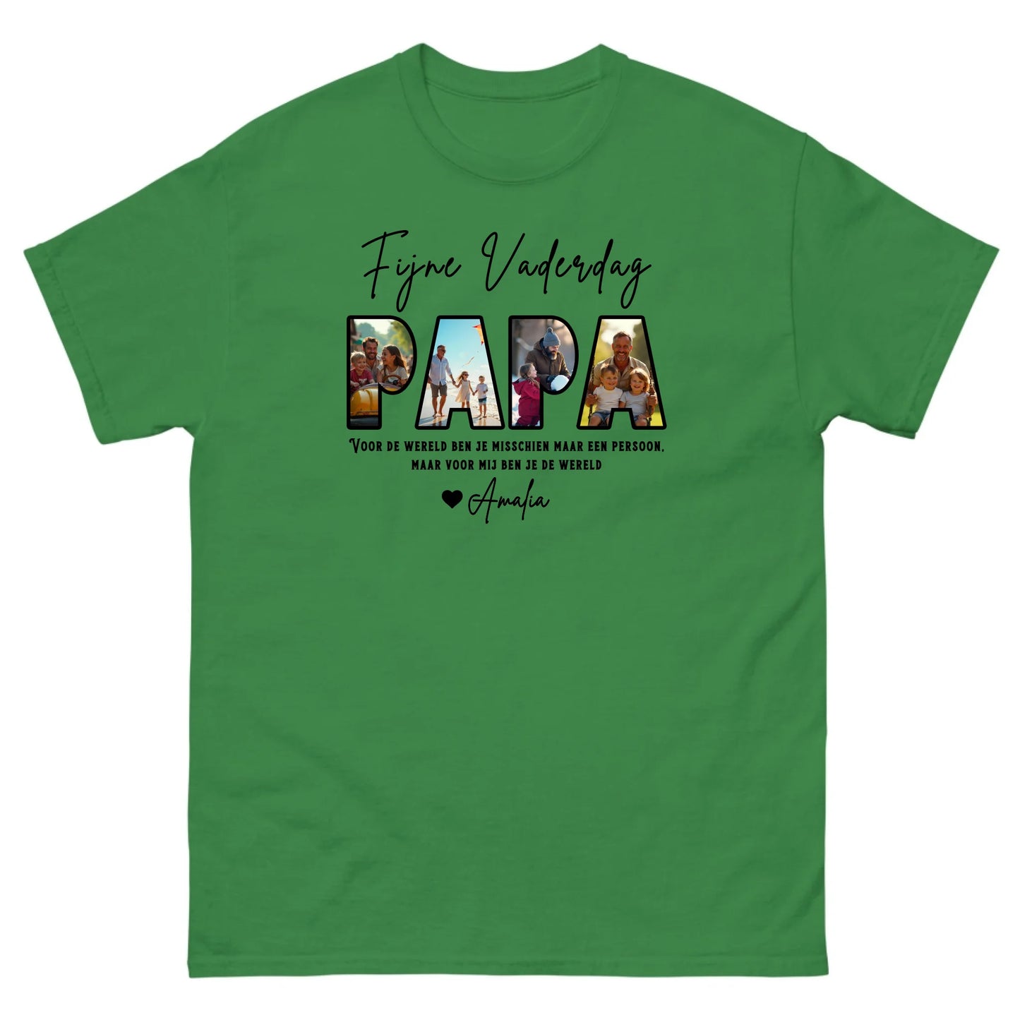 Gepersonaliseerd T-shirt - Fijne Vaderdag