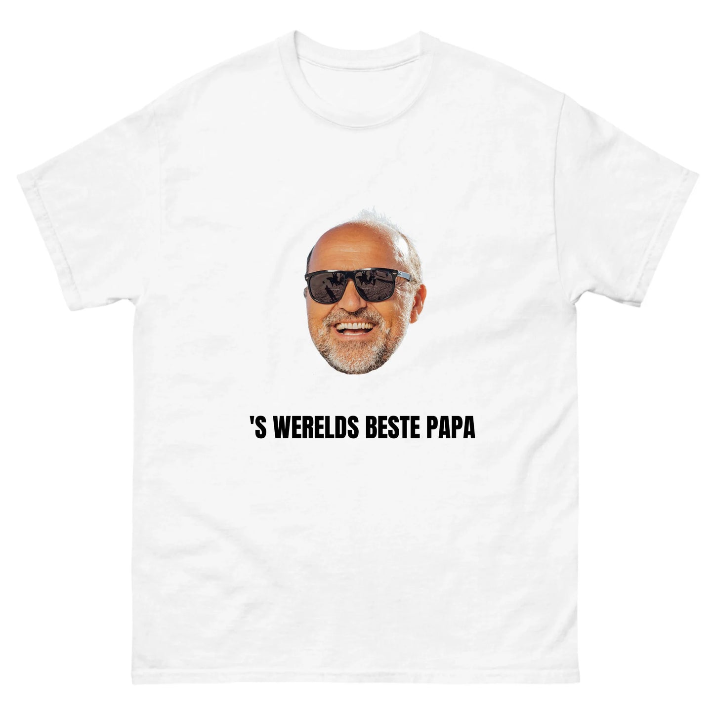Gepersonaliseerd foto T-shirt - 's Werelds Beste Papa