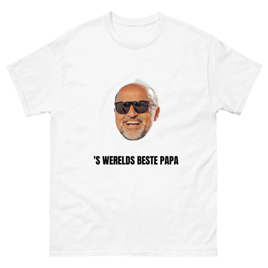 Gepersonaliseerd foto T-shirt - 's Werelds Beste Papa