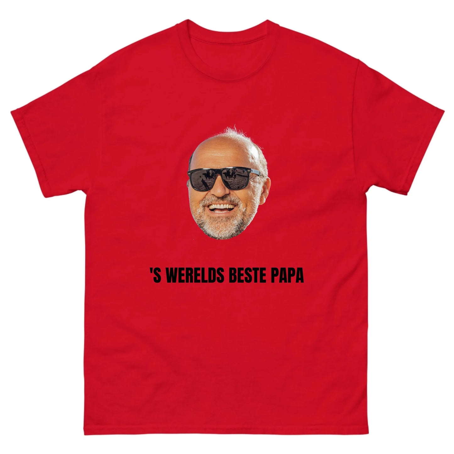Gepersonaliseerd foto T-shirt - 's Werelds Beste Papa