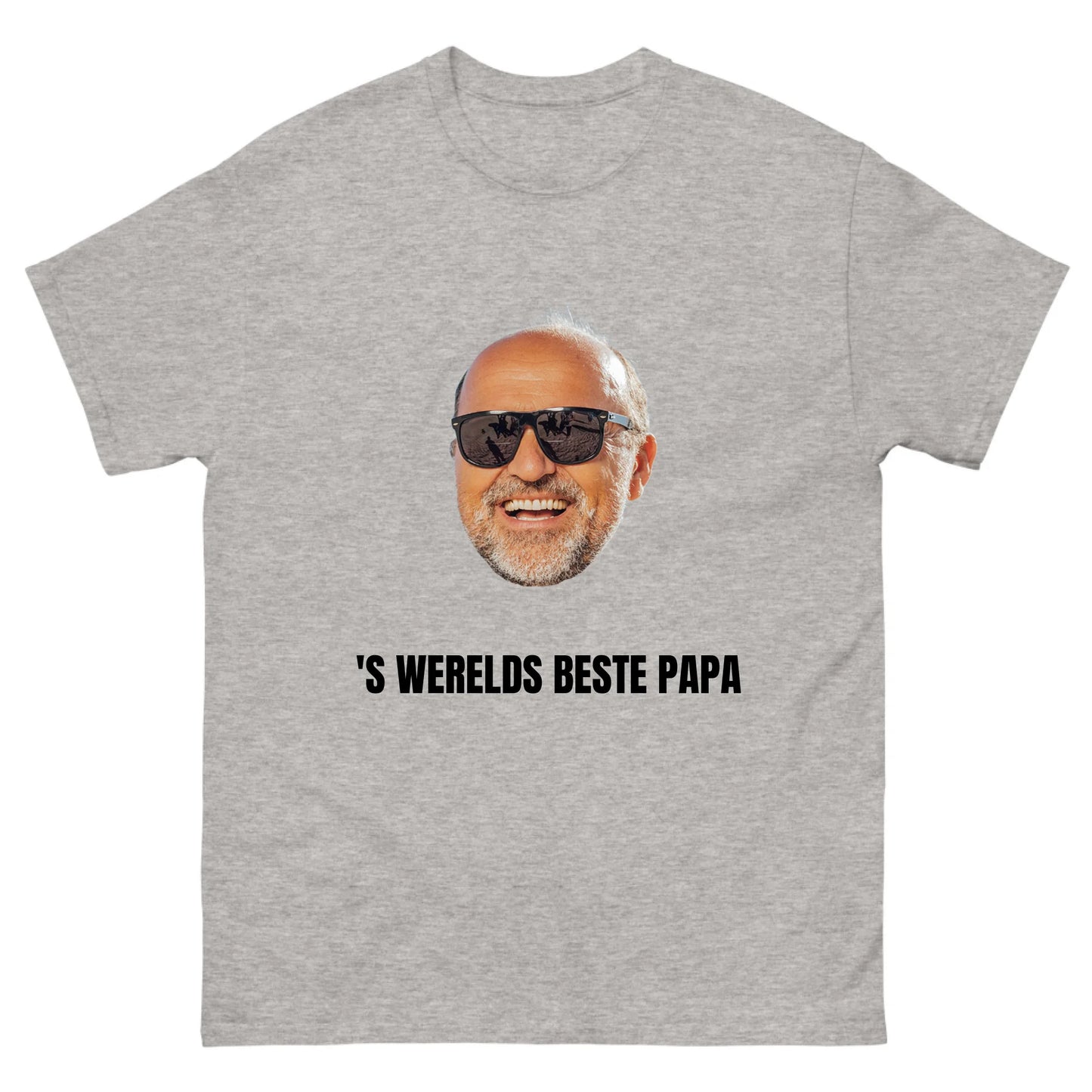 Gepersonaliseerd foto T-shirt - 's Werelds Beste Papa